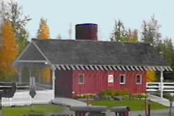 Narrow Guage Railroad Station