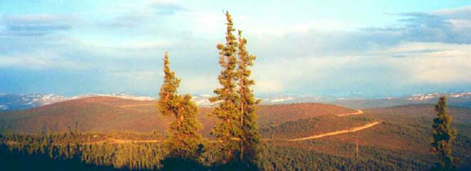 US Side Top of the world Highway