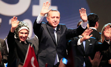 Turkish PM in Dusseldorf