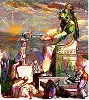 PUTTING A CHILD or young adult in the  God-hating, Christless 'public schools' is a  form of child-sacrifice. It is soul-murder.