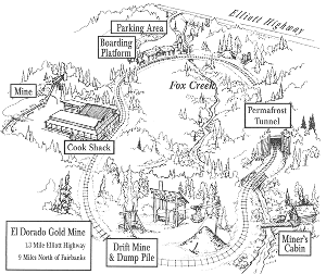 Eldorado gold mine map